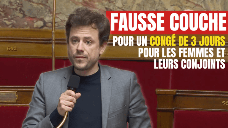 Fausses couches : pour la création d’un congé de trois jours !