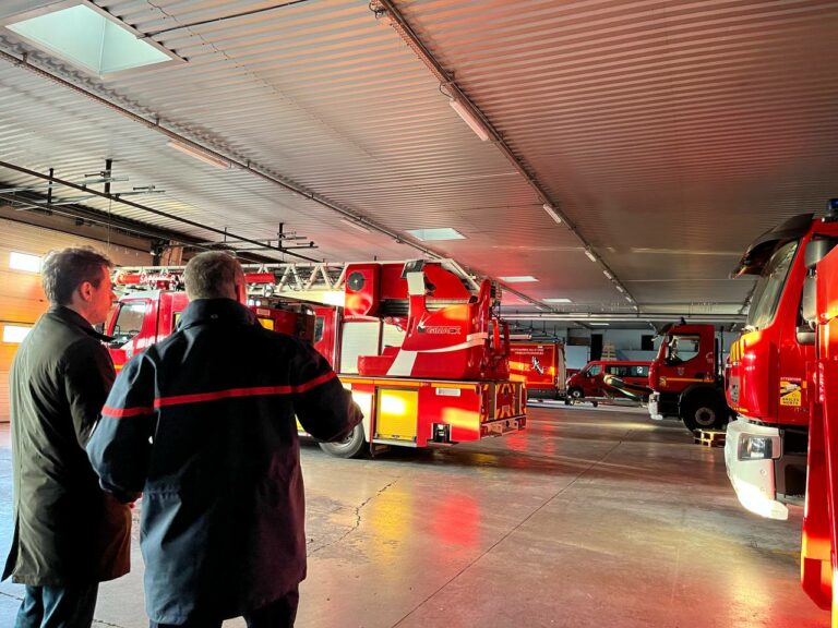 Visite du centre d’incendie et de secours d’Argenteuil