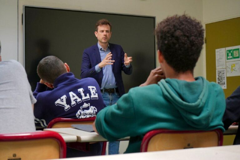 Échange avec les élèves du lycée Georges Braque d’Argenteuil