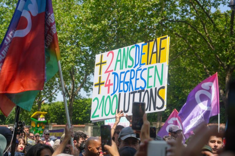 Manifestation contre la réforme des retraites