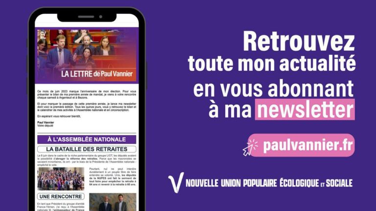 Lancement de ma newsletter !