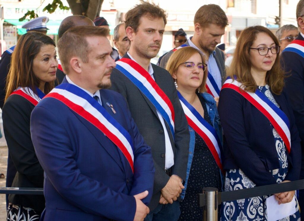 Paul Vannier à la commémoration de Bezons