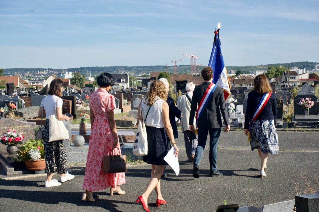 Paul Vannier à la commémoration de Bezons