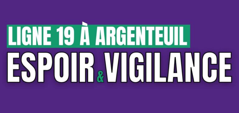 Ligne 19 du Grand Paris Express à Argenteuil : espoir et vigilance