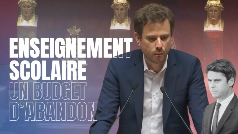 Budget de l’éducation nationale : austère et autoritaire