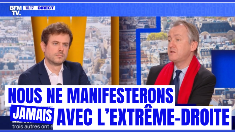 Nous ne manifesterons JAMAIS avec l’extrême-droite