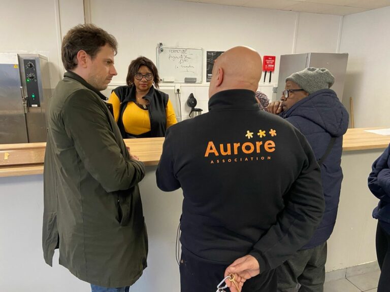 Visite de l’association Aurore