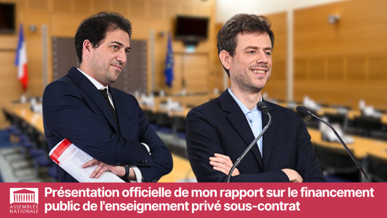 Présentation officielle du rapport en commission