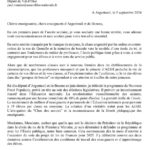 Lettre du député Paul Vannier aux enseignants