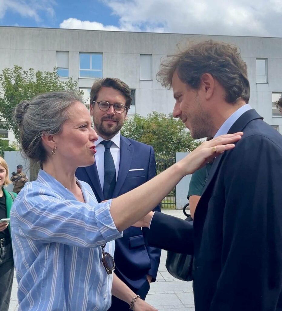 Lucie Castets et Paul Vannier